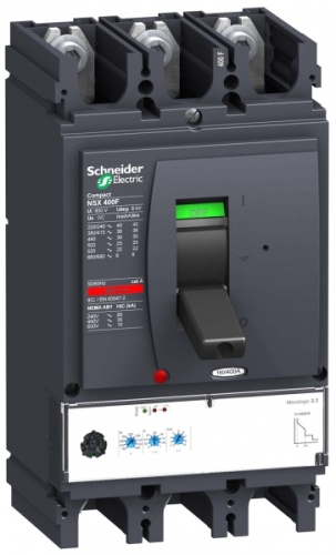 Автоматический выключатель 3П3Т MICR. 2.3 400A NSX400N | код. LV432693 | Schneider Electric 